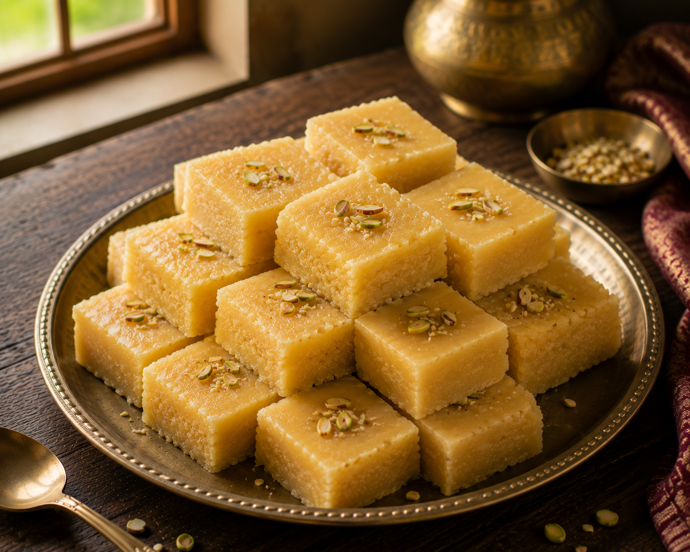 Milk Mysore Pak